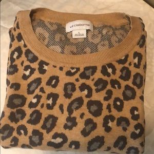 Leopard Print Sweater